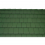 Черепица керамическая боковая левая Tondach Фигаро Делюкс Австрия 424х241 мм темно-зеленая Чернигов