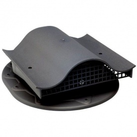 Покрівельний вентиль VILPE ​​CLASSIC-KTV 351х266 мм чорний