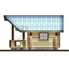 Проект дерев'яної альтанки 4*6 м Київ
