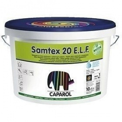Краска интерьерная латексная Caparol Samtex 20 E.L.F. 10 л прозрачная Тернополь