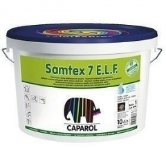 Краска интерьерная латексная Caparol Samtex 7 E.L.F. 1,25 л белая Полтава