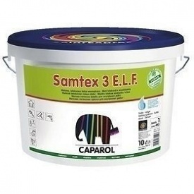 Краска интерьерная латексная Caparol Samtex 3 E.L.F. 2,5 л прозрачная