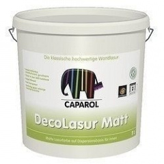 Краска лессирующая Caparol DecoLasur Matt 2,5 л белая Киев