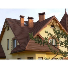 Влаштування покрівлі з металочерепиці Київ
