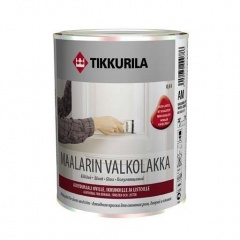 Алкидная краска для внутренних работ Tikkurila Maalarinvalkolakka 0,9 л глянцевая Днепр