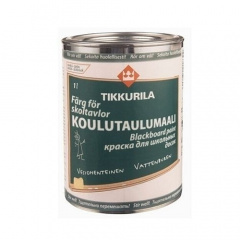 Краска для школьных досок Tikkurila Koulutaulumaali 1 л зеленая Днепр