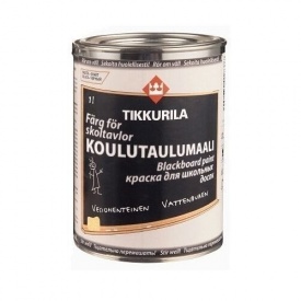 Краска для школьных досок Tikkurila Koulutaulumaali 1 л черная