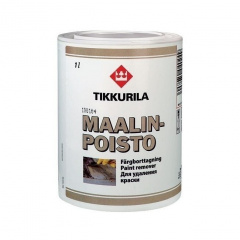 Водоразбавляемое средство для удаления краски Tikkurila Maalinpoisto 10 л Ровно