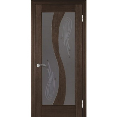 Межкомнатная дверь TERMINUS Modern Модель 15 остекленная венге Киев