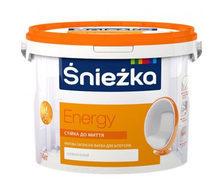 Матова латексна фарба Sniezka Energy 14 кг сніжно-біла