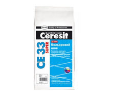 Затирка для швів Ceresit CE 33 Super 2 кг світло-сіра