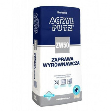 Суміш для вирівнювання Sniezka Acryl-putz zw 50 zaprawa 25 кг білосніжна