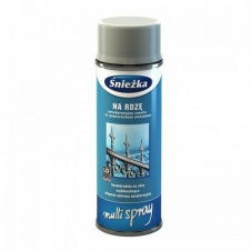 Акрилова емаль Sniezka Multispray на іржу 0,4 л біла
