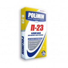 Клеюча суміш Polimin Білий-клей П-23 25 кг біла