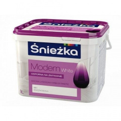 Матова латексна фарба Sniezka Modern White 7 кг сніжно-біла Дніпро