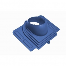 Прохідний елемент VILPE ​​PELTI для труб діаметр 110-160 мм під металочерепицю синій