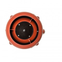 Вентиляционный выход VILPE S-125 125 мм красный Лубны