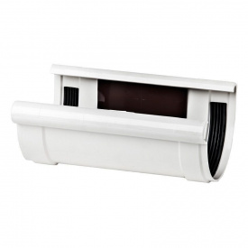 З'єднувач ринви Profil 90 мм білий