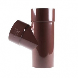 Трійник Profil 75/75/60 коричневий