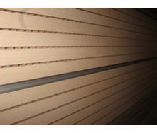 Перфорована шпонована панель з MDF Decor Acoustic 30/2 2400*576*17 мм вишня