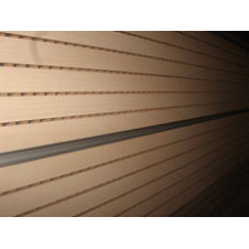 Перфорована шпонована панель з MDF Decor Acoustic 30/2 2400*576*17 мм дуб