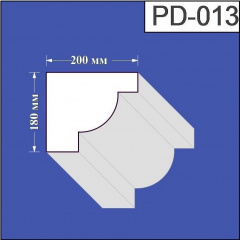 Підвіконня з пінополістиролу Валькірія 200х180 мм (PD 013) Житомир
