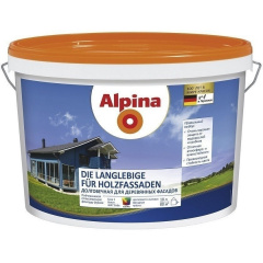 Фасадна фарба Alpina Die Langlebige fur Holzfassaden 2,5 л Луцьк