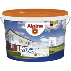 Фасадная краска Alpina долговечная 10 л Ровно