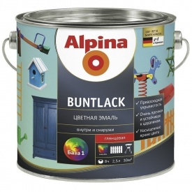 Эмаль Alpina Buntlack 10 л