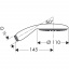Ручний душ Hansgrohe Raindance Е 100 Air 110 мм хром (28508000) Чернівці