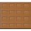 Ворота гаражные секционные двустеннные Hormann LPU кассета decograin Golden Oak Николаев