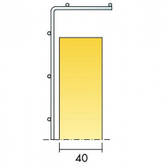 Акустична панель стельова Ecophon Hygiene Advance Protection C3 1200*600 мм Броди