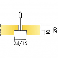 Акустическая панель потолочная Ecophon Focus E 2000*600 мм Вольнянск