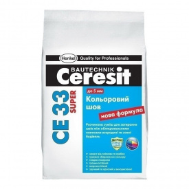 Затирка для швів Ceresit CE 33 Super 2 кг білий