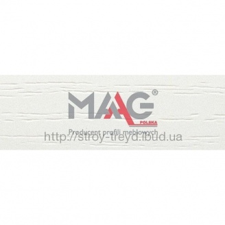 Кромка ПВХ MAAG 201-GP белый лоск