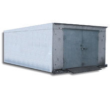 Сборный гараж железобетонный 6250x4000x4450 мм