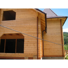 Будівництво дерев'яного котеджу Запоріжжя