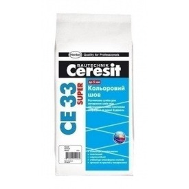 Затирка для швів Ceresit CE 33 Super 2 кг бірюзовий