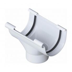 Воронка Альта-Профиль Элит 125/95 мм белый