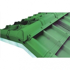 Гребінь модельний сбірний фінішний Onduvilla 1060x164 мм зелений 3D Запоріжжя