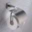 Держатель туалетной бумаги с крышкой Kraus Aura KEA-14426BN 165х145х117 мм Черновцы