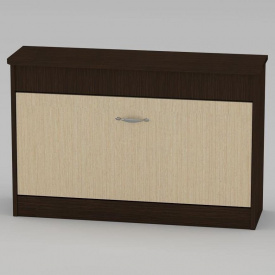 Тумба під взуття Компаніт ТО-1 920х270х590 мм венге