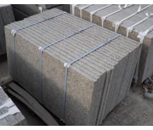 Плитка гранітна Василівська термо 300х300х30 мм коричнева