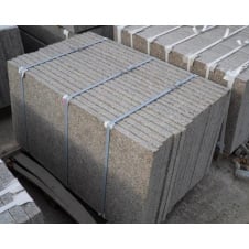 Плитка гранитная Васильевская термо 300х300х30 мм коричневая