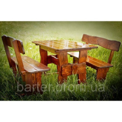 Стол деревянный для дачи и сада 2200*800 Доманёвка