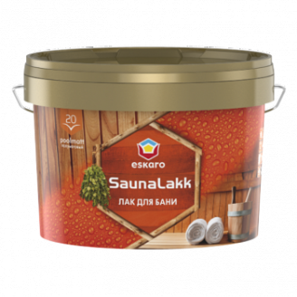 Лак Eskaro Saunalakk для лазні 2,4 л