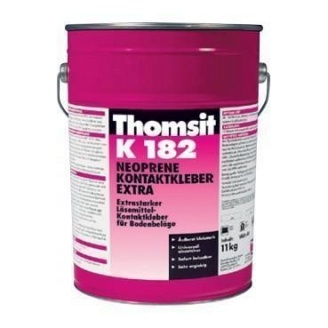 Контактный неопреновый клей Thomsit K 182 11 кг