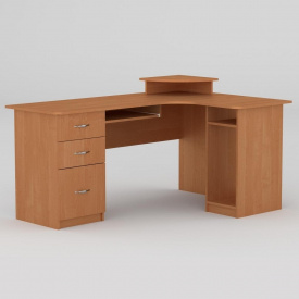 Компьютерный стол Компанит СУ-3 1600х1100х756 мм ольха