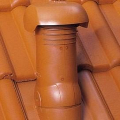 Вентиляційна насадка Braas Duro Vent DN 125 коричнева Вишневе