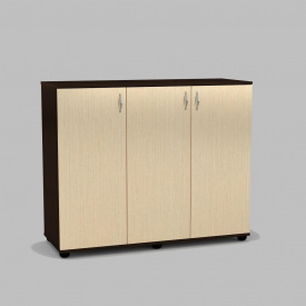 Комод Компаніт Комод-3Д 1204x986x445 венге